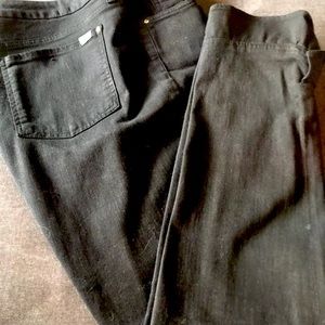 Jen7 ruffle cuffed jeans